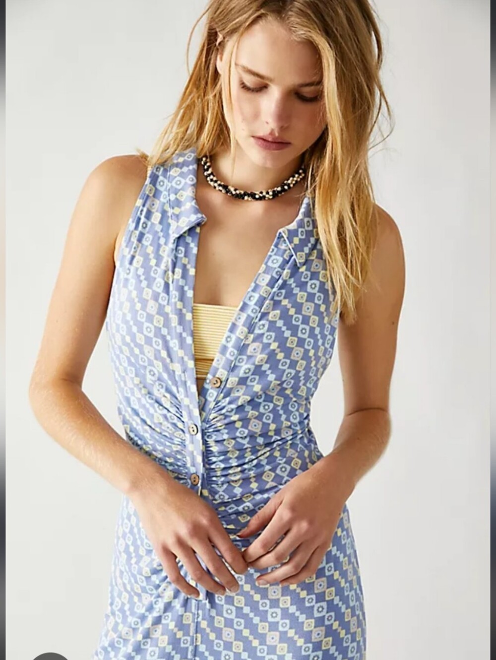 Free People Jumpsuit in Light Blue